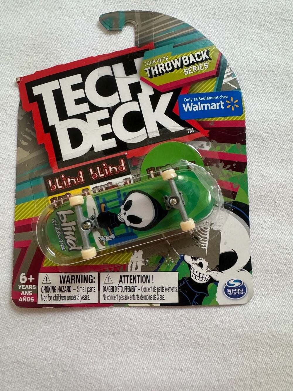 Tech Deck Throwback Series Blind Reaper Fingerboard Walmart Exclusive